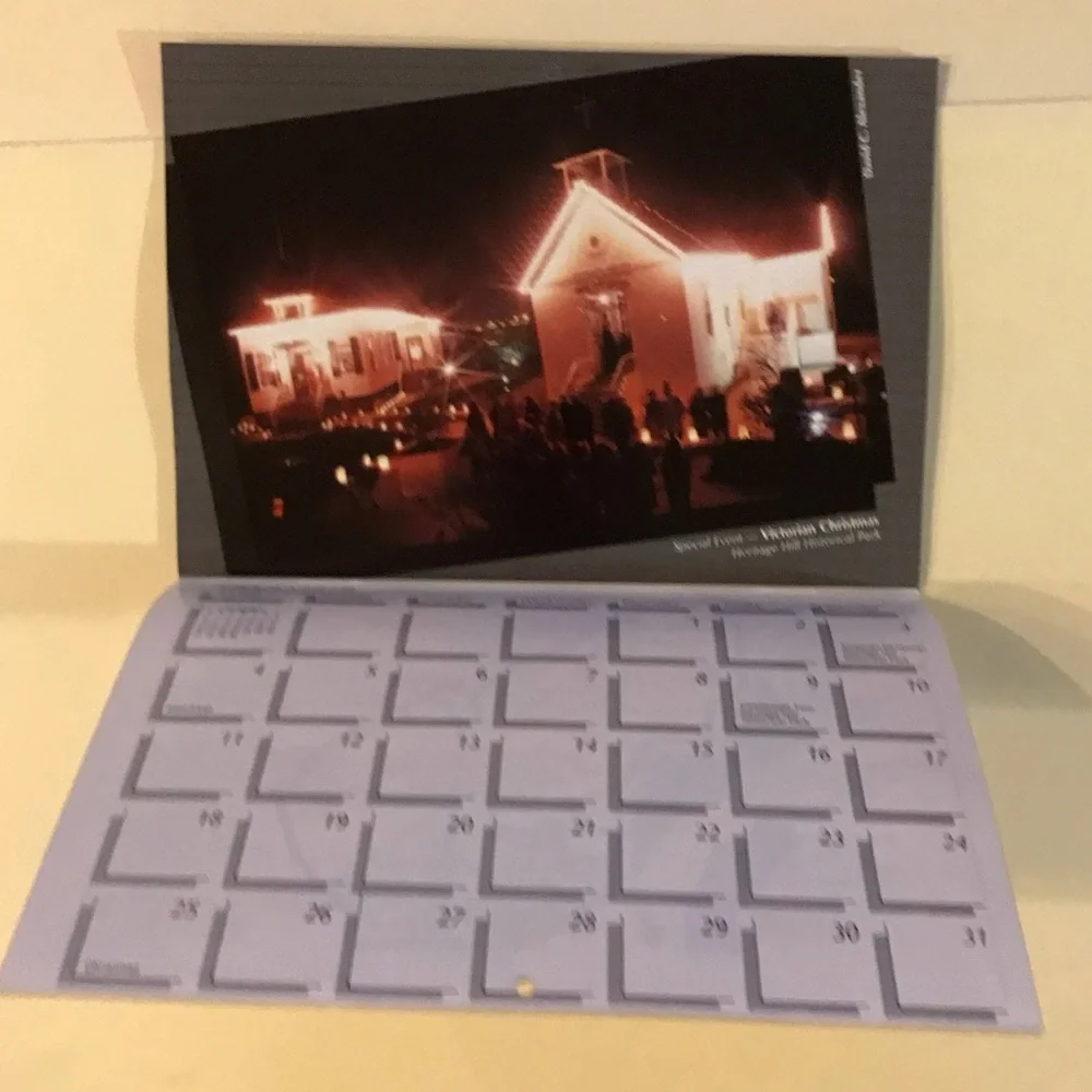 Vintage 1988 Orange County California Calendar